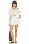 Helsa Romper In White