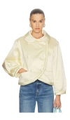 Helsa Sateen Puff Jacket In Multi
