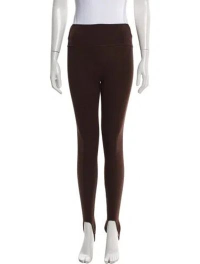 Pre-owned Helsa Skinny Leg Pants In Brown