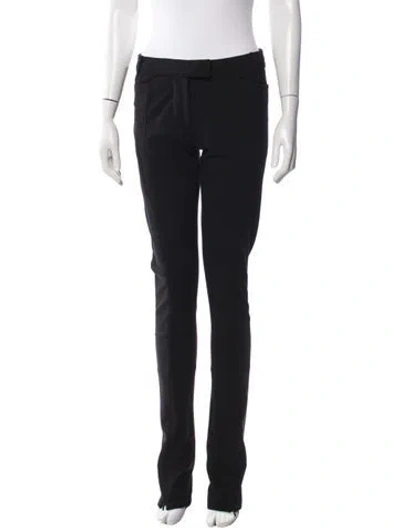 Pre-owned Helsa Straight Leg Pants In Black