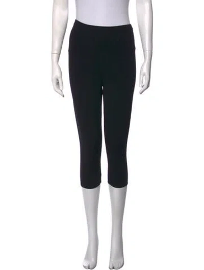 Pre-owned Helsa Straight Leg Pants In Black