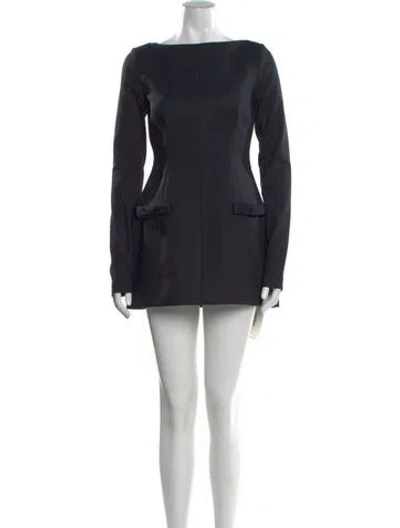 Pre-owned Helsa Strapless Mini Dress W/ Tags In Black