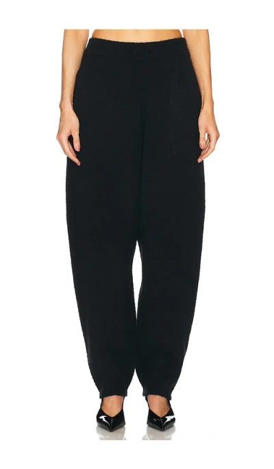Helsa Tess Knit Pant In Black