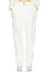 Helsa The Barrel Pant In Cream