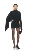 Helsa The Disco Mini Dress In Black