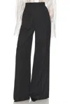 Helsa The Double Pleat Trouser In Black