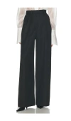 Helsa The Double Pleat Trouser In Black