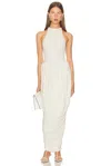 Helsa The Duchess Jersey Dress In Neutral