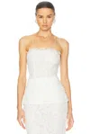 Helsa The Forever Audrey Lace Camisole In White
