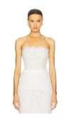 Helsa The Forever Audrey Lace Camisole In White