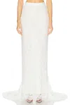 Helsa The Forever Audrey Skirt In White