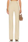 Helsa The Kick Flare Suit Pant In Brown