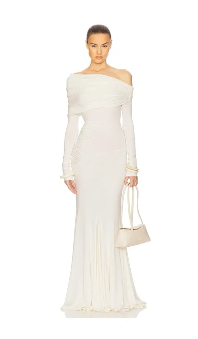 Helsa The Lotta Dress In Cream