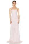 Helsa The Naomi Dress In Vanilla | ModeSens