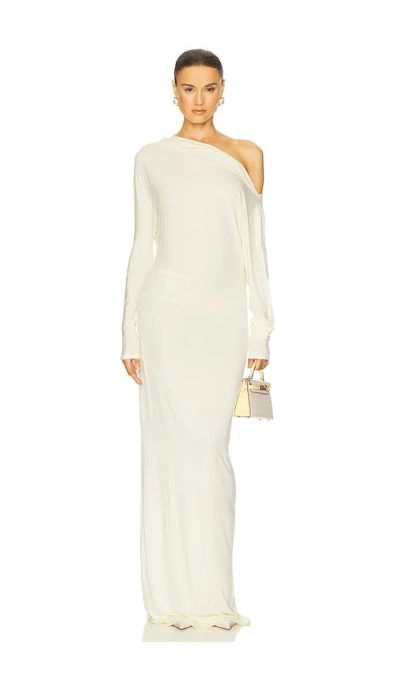 Helsa The Nina Dress In Butter Yellow