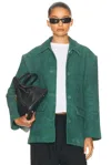 Helsa The Schoolhouse Jacket In Green