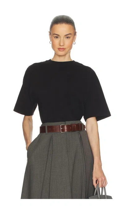 Helsa The Sculpted Tee In Black