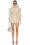 Helsa The Short Trench Jumpsuit