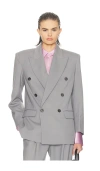 Helsa The St Germain Suit Jacket In Gray
