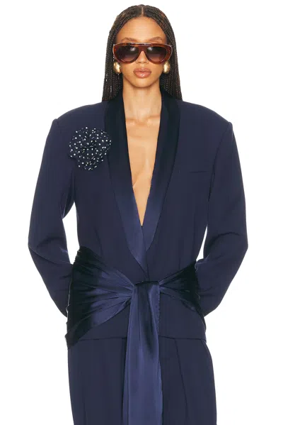 Helsa The Tux Blazer In Navy