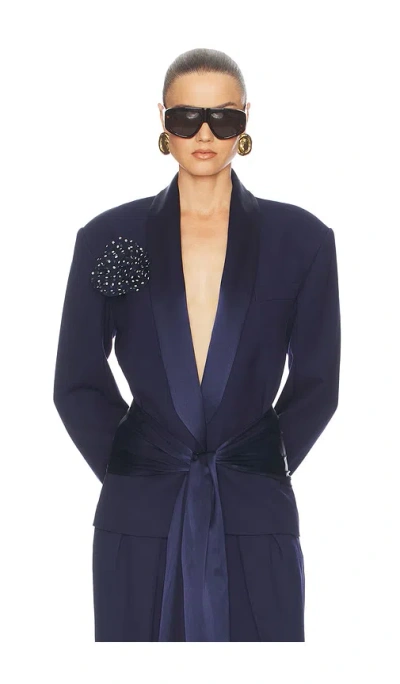 Helsa The Tux Blazer In Navy
