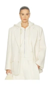 Helsa The Very Oversized Blazer In White