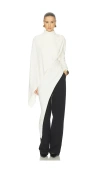 Helsa The Wilhelmina Cape Top In White