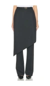 Helsa Trouser With Attached Skirt In Black