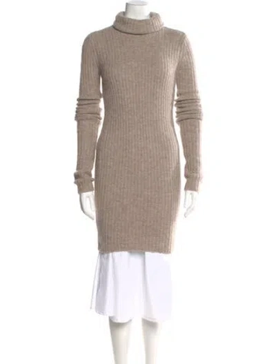 Pre-owned Helsa Turtleneck Sweater In Neutral