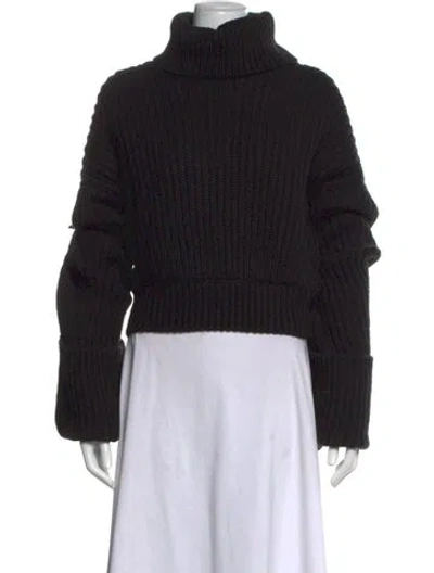 Pre-owned Helsa Turtleneck Sweater W/ Tags In Black