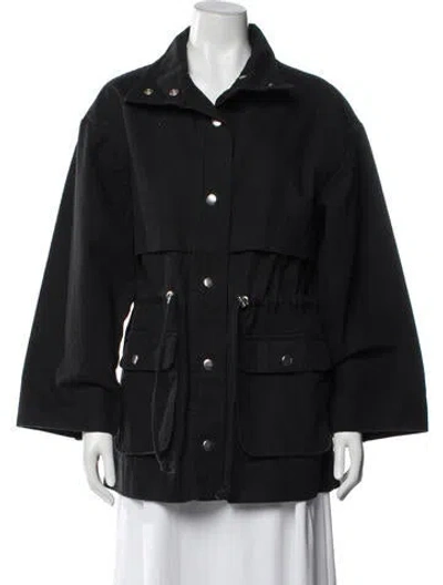 Pre-owned Helsa Utility Jacket In Gray