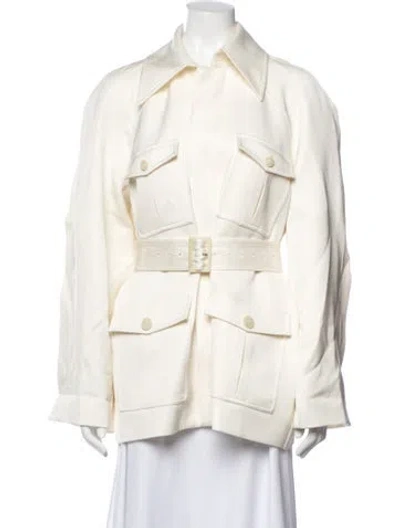 Pre-owned Helsa Utility Jacket In Neutrals