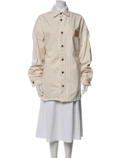 Pre-owned Helsa Utility Jacket In Neutrals