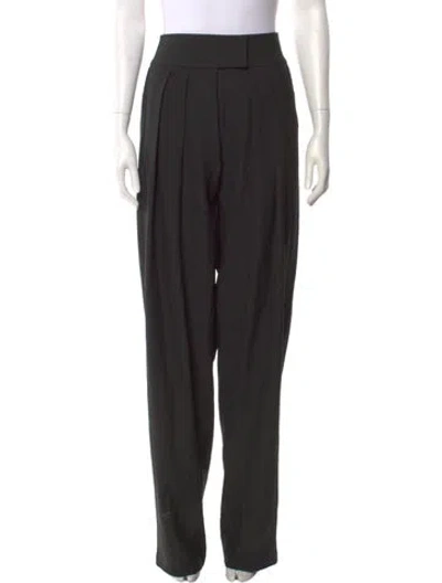 Pre-owned Helsa Wide Leg Pants In Black
