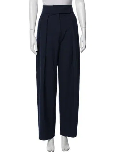 Pre-owned Helsa Wide Leg Pants In Blue