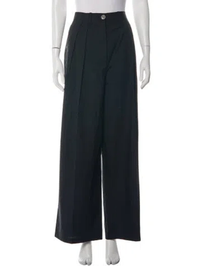 Pre-owned Helsa Wide Leg Pants In Blue
