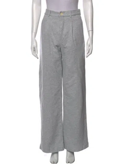 Pre-owned Helsa Wide Leg Pants In Gray