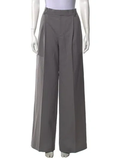 Pre-owned Helsa Wide Leg Pants In Gray
