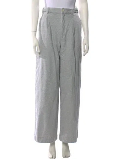 Pre-owned Helsa Wide Leg Pants In Gray