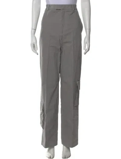 Pre-owned Helsa Wide Leg Pants In Gray