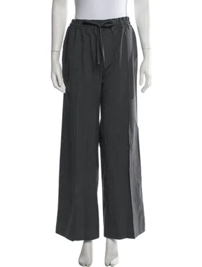 Pre-owned Helsa Wide Leg Pants In Grey