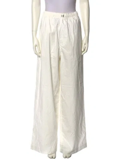Pre-owned Helsa Wide Leg Pants In Neutral