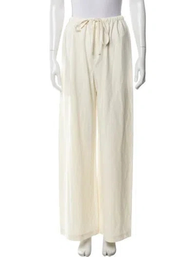 Pre-owned Helsa Wide Leg Pants In Neutral