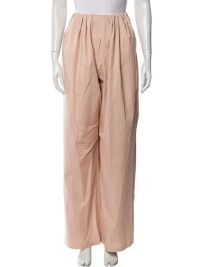 Pre-owned Helsa Wide Leg Pants In Neutral