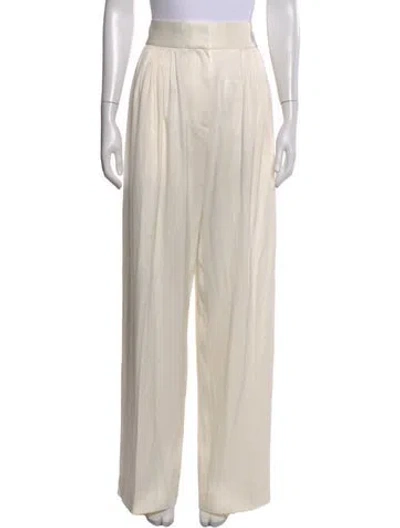 Pre-owned Helsa Wide Leg Pants In Neutral