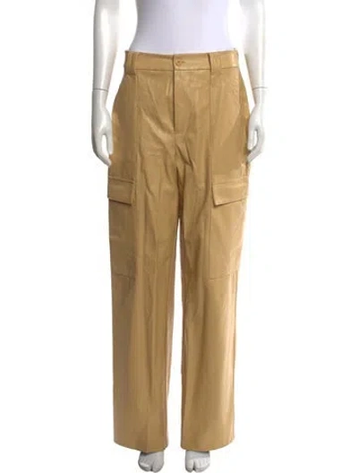 Pre-owned Helsa Wide Leg Pants In Neutrals