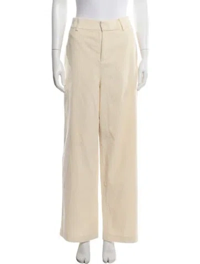 Pre-owned Helsa Wide Leg Pants In Neutrals