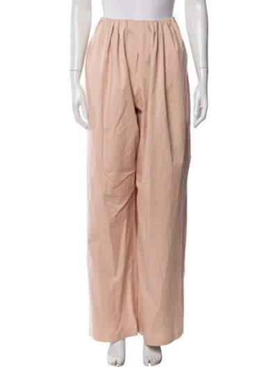 Pre-owned Helsa Wide Leg Pants In Neutrals