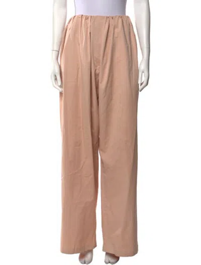 Pre-owned Helsa Wide Leg Pants In Pink