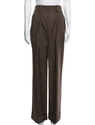 Pre-owned Helsa Wide Leg Pants W/ Tags In Brown